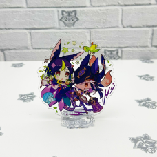 Акрилова колекційна фігурка Chibi Геншин Імпакт - Genshin Impact Сайно та Тігнарі 10 см