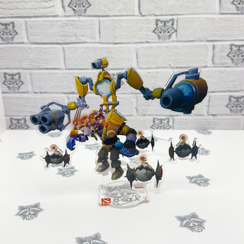 Акрилова колекційна фігурка Dota 2 Tinker 15 см