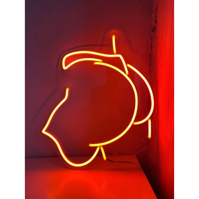 Неонова LED вивіска NeonFlexGlow «Солодкий гріх»  48х38см + диммер для регулювання яскравості у ПОДАРУНОК!