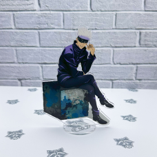 Акрилова колекційна фігурка Аниме: Магічна битва/Jujutsu Kaisen Gojo Satoru (Годжо Сатору) (2) 15 см