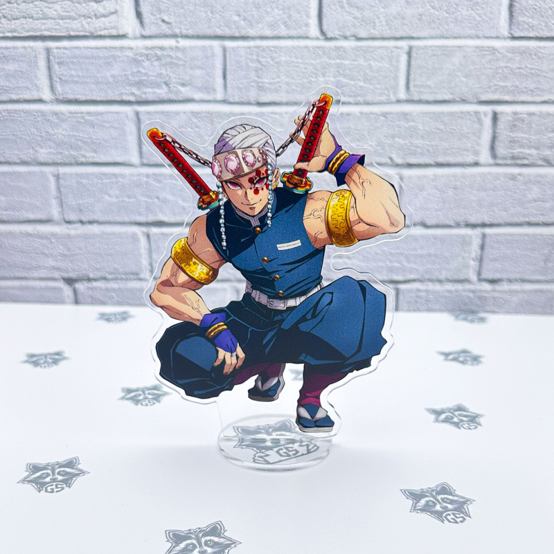 Акрилова колекційна фігурка Аніме: Клинок, який прорізає демонів Стовп Звуку Тенген Узуй 15 см