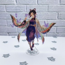 Акрилова колекційна фігурка Аніме: Клинок, який прорізає демонів Стовп Комахи Шинобу Кочо 15 см