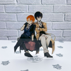 Акрилова колекційна фігурка Аніме: Великий із бродячих псів (2) 15 см