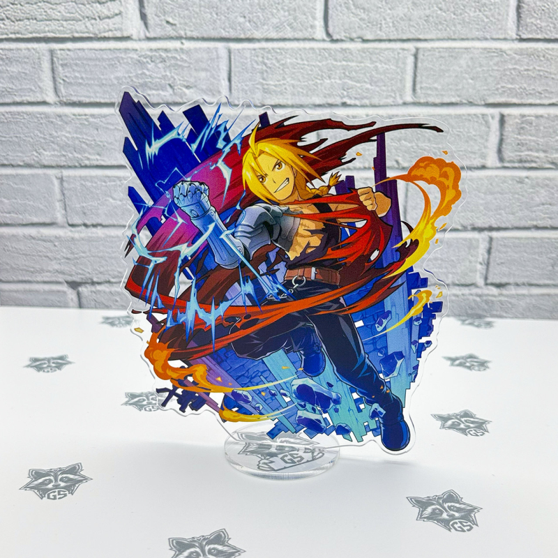 Акрилова колекційна фігурка Аніме: Сталевий Алхімік 15 см