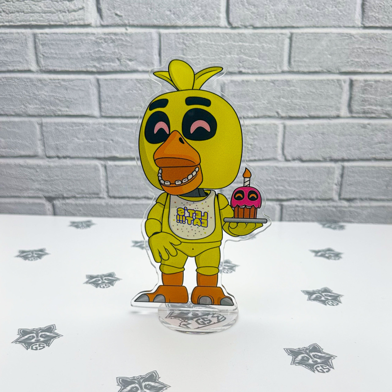 Акрилова колекційна фігурка Five Nights At Freddy s: Чіка 15 см