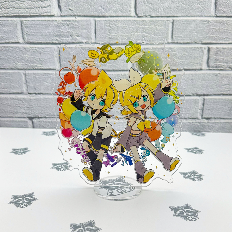 Акрилова колекційна фігурка Project Sekai Colorful Stage Feat. Кагаміне Рін та Льон (1) 15 см