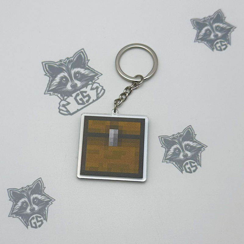 Брелок з Акрилу Minecraft Сундук