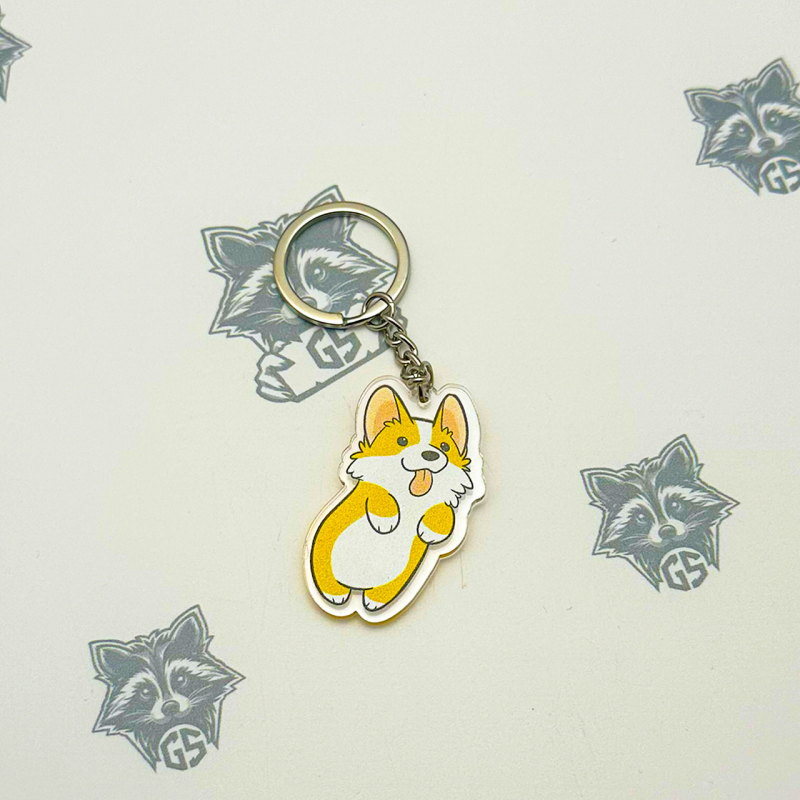 Брелок з Акрилу Коргі