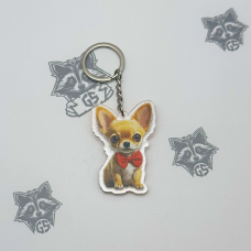 Брелок з Акрилу Чихуахуа