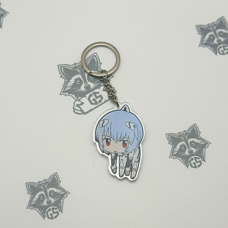 Брелок з Акрилу Євангеліон