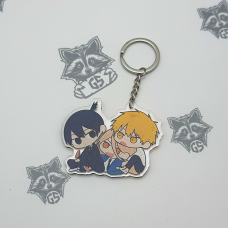 Брелок з Акрилу Людина бензопила