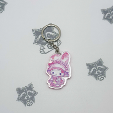 Брелок з Акрилу Курумі із hello kitty (2)