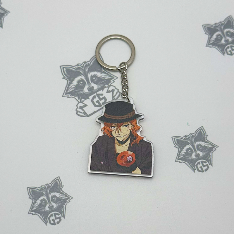 Брелок з Акрилу Великий із бродячих псів