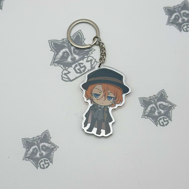 Брелок з Акрилу Великий із бродячих псів (1)