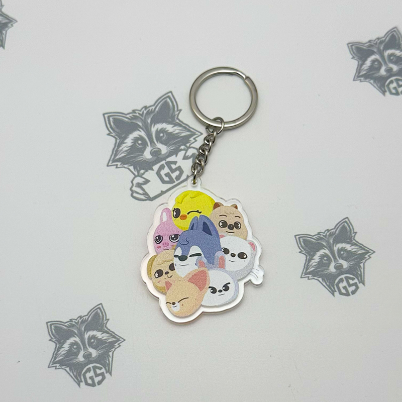 Брелок з Акрилу Stray kids Skzoo