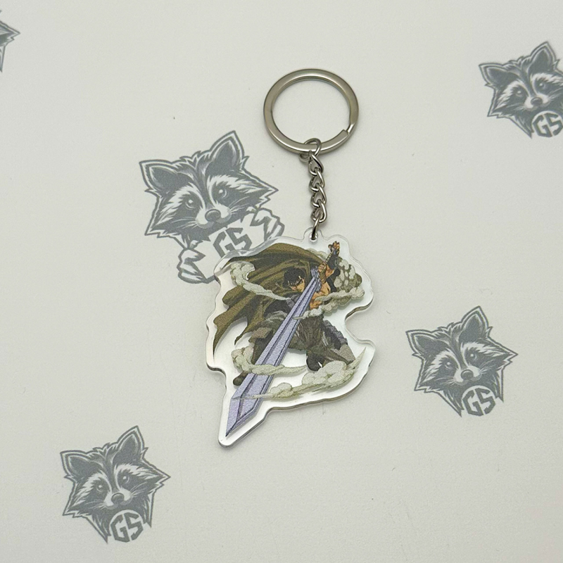 Брелок з Акрилу Гатс (Берсерк)