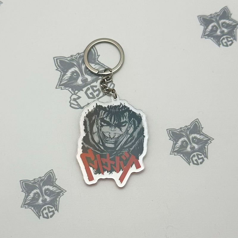 Брелок з Акрилу Гатс (Берсерк) (1) Брелок з Акрилу Гатс (Берсерк) (1)