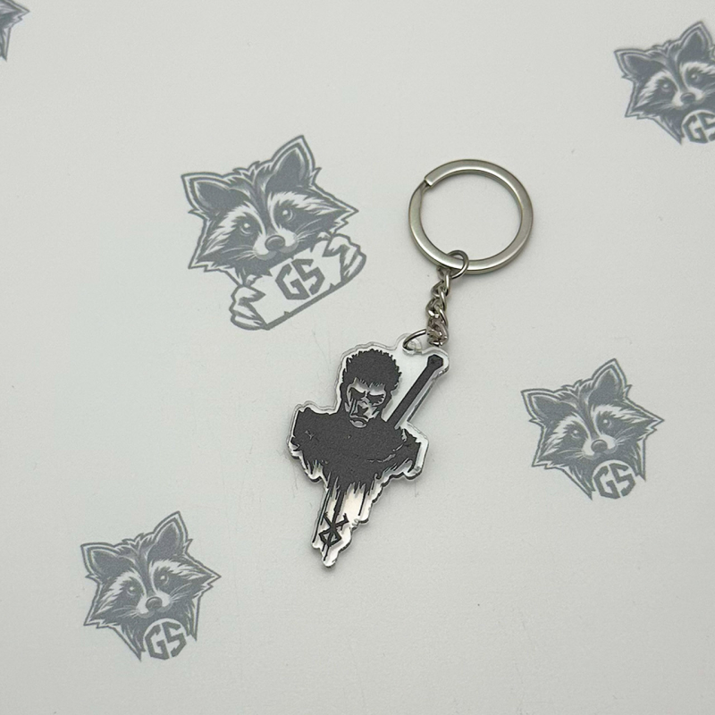 Брелок з Акрилу Гатс (Берсерк) (2)