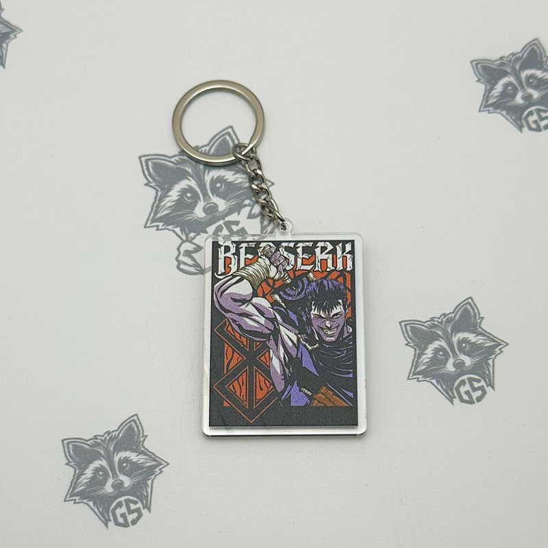 Брелок з Акрилу Гатс (Берсерк) (3)