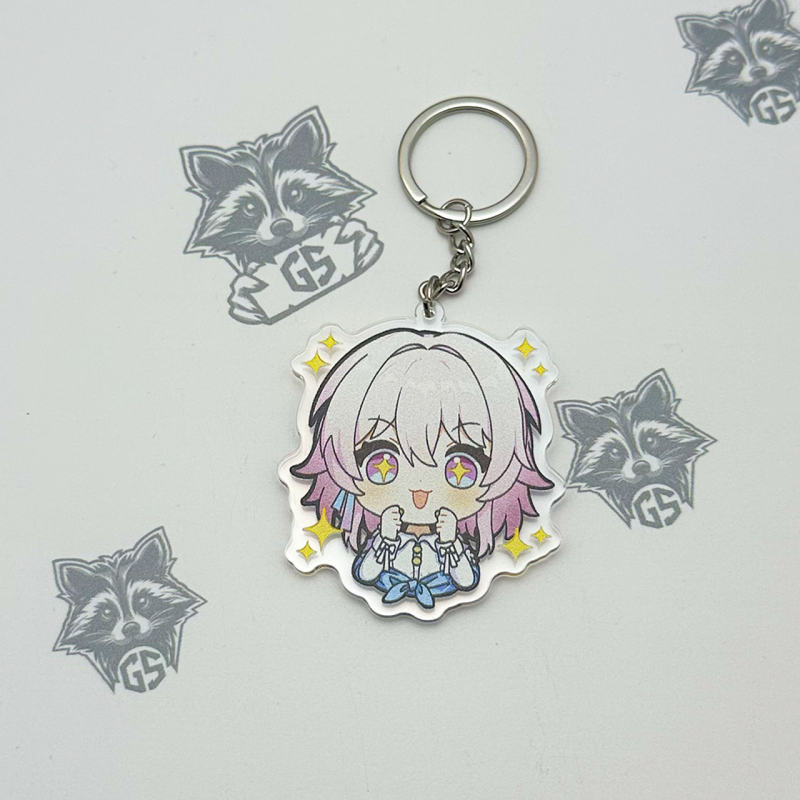 Брелок з Акрилу Honkai: Star Rail Март 7