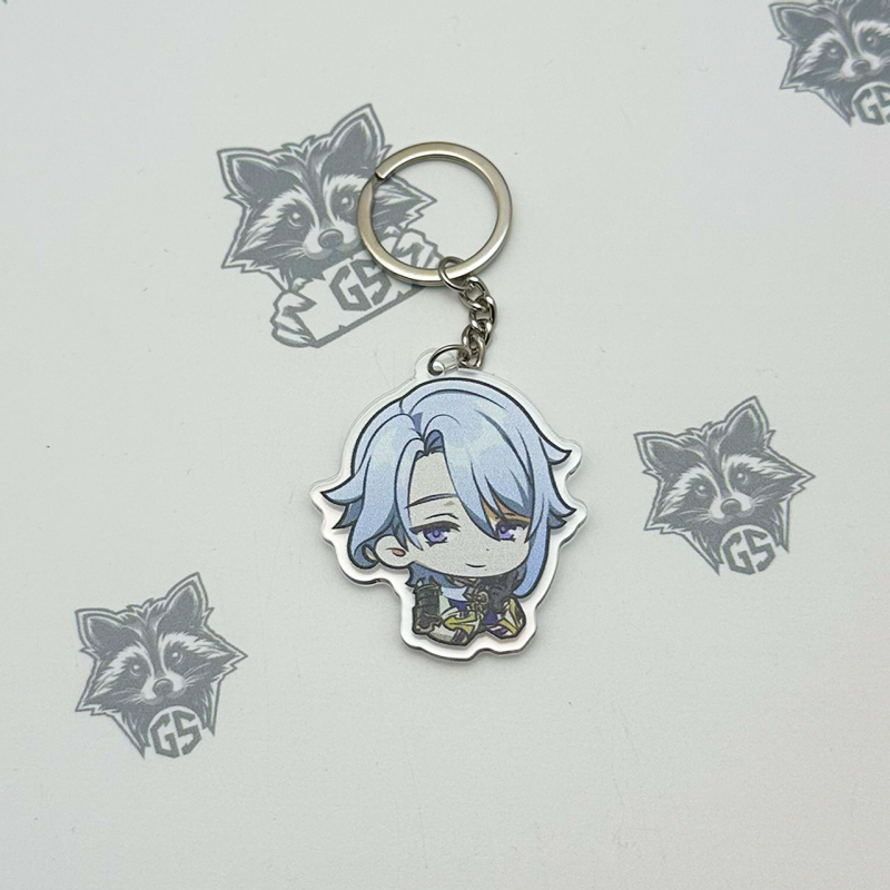 Брелок з Акрилу Genshin Impact Геншин Імпакт Камісато Аято