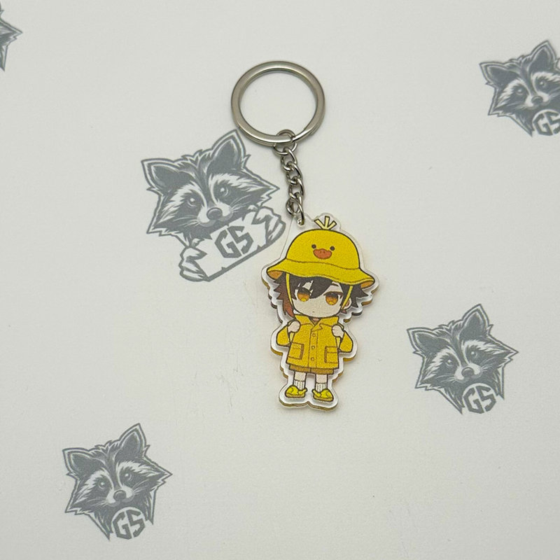 Брелок з Акрилу Genshin Impact Геншин Імпакт Чжун Лі