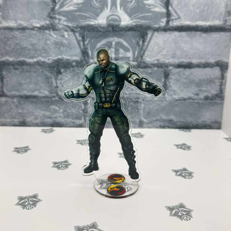 Акрилова колекційна фігурка Мортал комбат Mortal Kombat Джакс 15 см