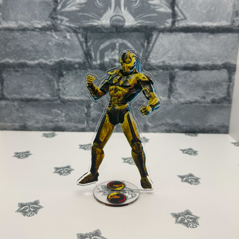 Акрилова колекційна фігурка Мортал комбат Mortal Kombat Сайракс 15 см