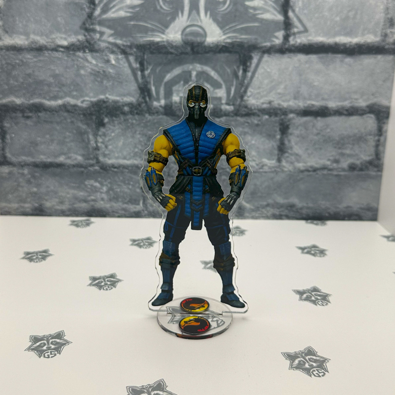 Акрилова колекційна фігурка Мортал комбат Mortal Kombat  Саб Зіро 15 см