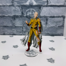 Акрилова колекційна фігурка Чібі Chibi Аніме: Ванпанчмен One-Punch Man (1) 15 см