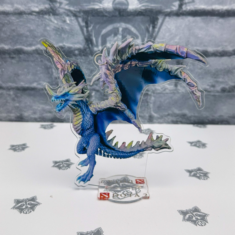 Акрилова колекційна фігурка Dota 2 Winter Wyvern 15 см