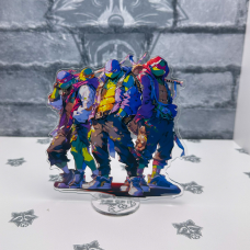 Акрилова колекційна фігурка Аніме: Черепашки-ніндзя 15 см