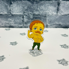 Акрилова колекційна фігурка Аніме: Сім смертних гріхів - Левовий гріх Есканор 10 см