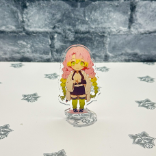 Акрилова колекційна фігурка Аніме: Клинок, який прорізає демонів Стовп Кохання Міцурі Канроджі 10 см