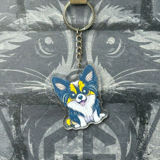 Брелок з Акрилу Папільон