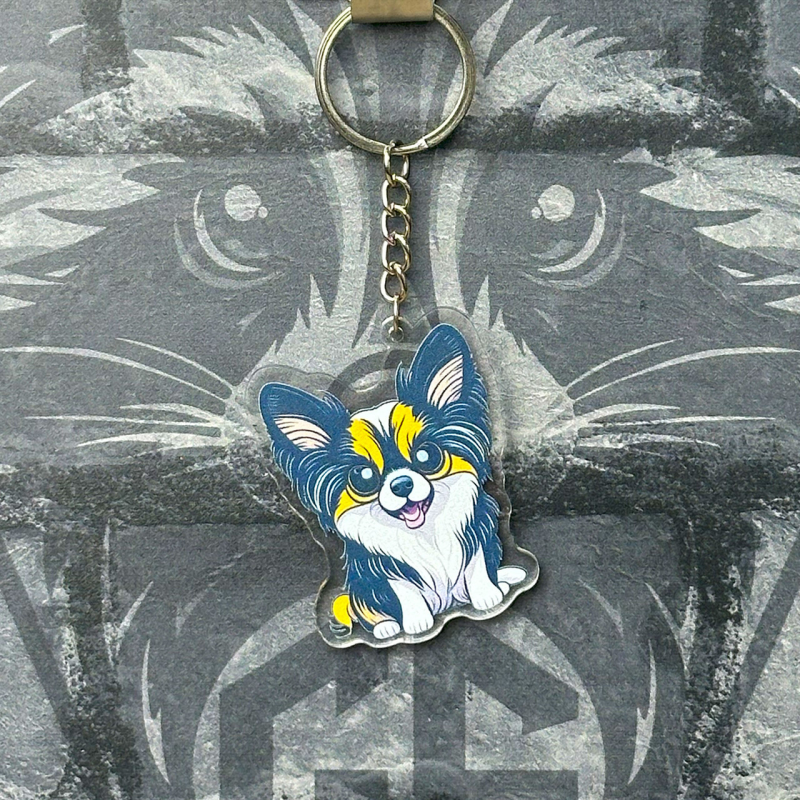 Брелок з Акрилу Папільон