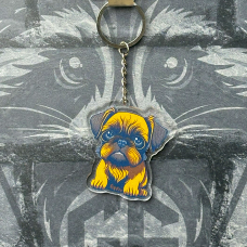 Брелок з Акрилу Бельгійский Гріффон