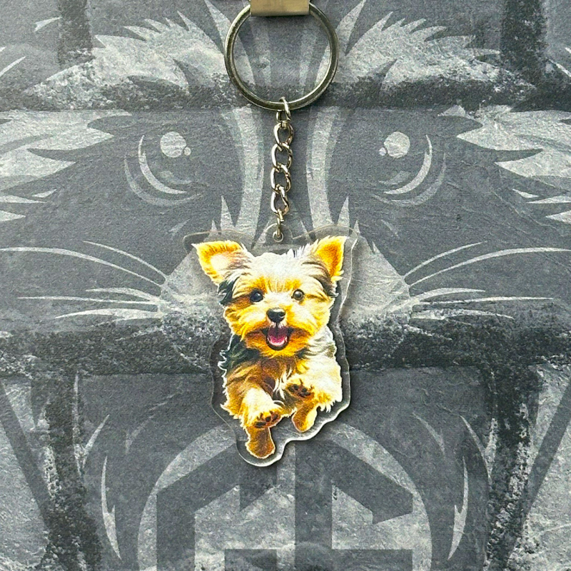 Брелок з Акрилу Йоркширський тер“єр