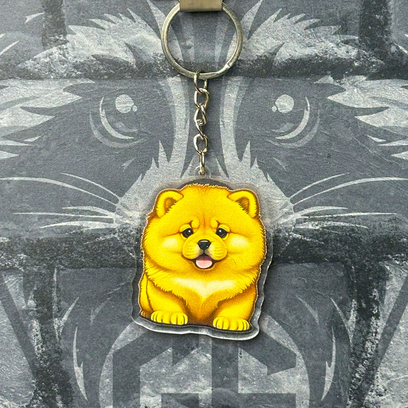 Брелок з Акрилу Чау-чау