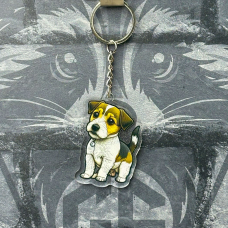 Брелок з Акрилу Джек рассел тер“єр