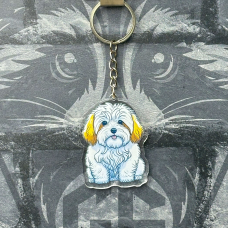 Брелок з Акрилу Лхасский апсо