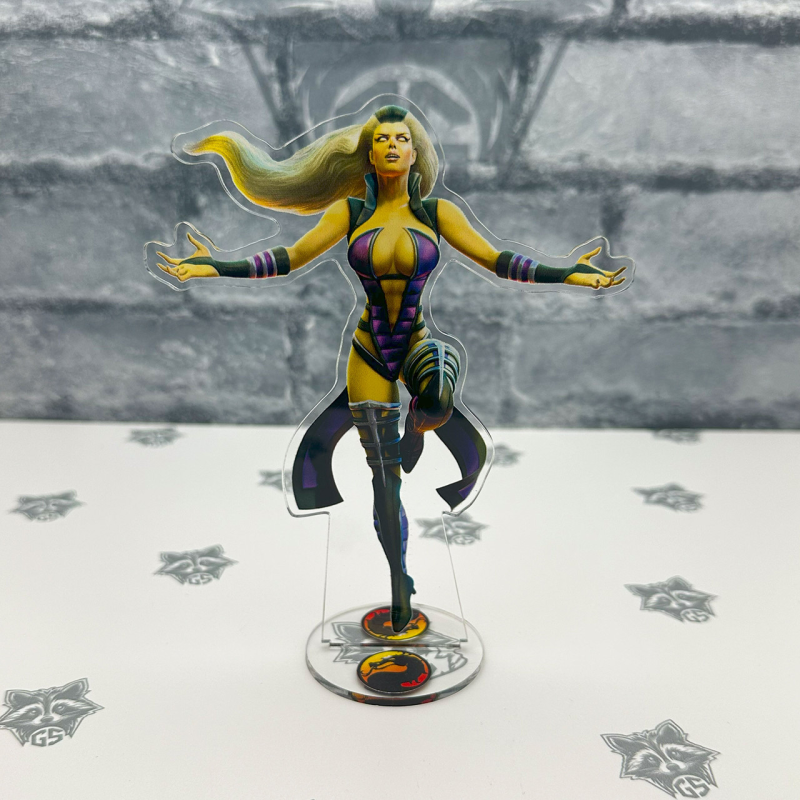 Акрилова колекційна фігурка Мортал комбат Mortal Kombat Sindel Сіндел 15 см