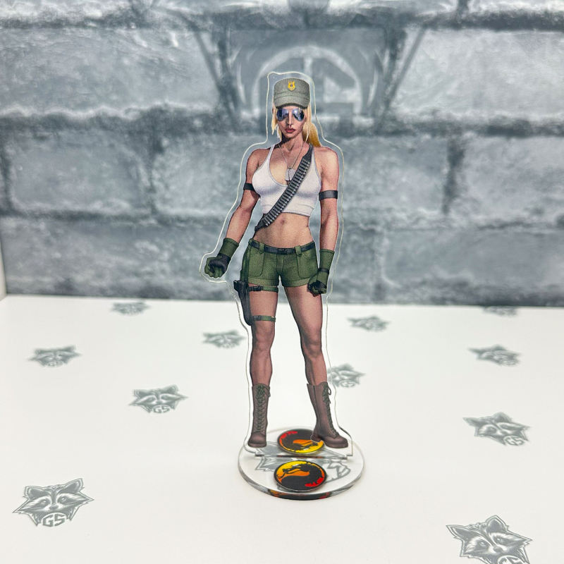 Акрилова колекційна фігурка Мортал комбат Mortal Kombat Соня Блейд 15 см