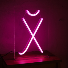 Неонова led вивіска neonflexglow ЙУХ 33х23 см