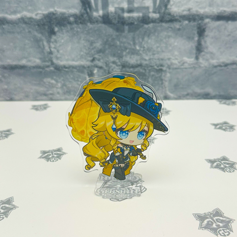 Акрилова колекційна фігурка Геншин Імпакт - Genshin Impact Chibi (Навія, Navia) 1 10 см