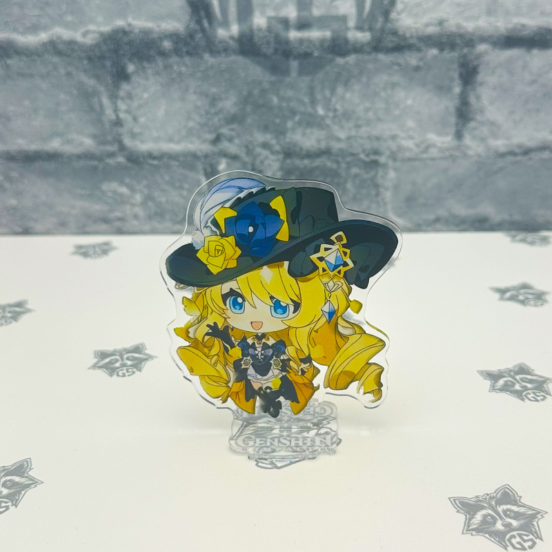Акрилова колекційна фігурка Геншин Імпакт - Genshin Impact Chibi (Навія, Navia) 2 10 см