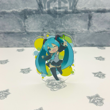 Акрилова колекційна фігурка Chibi Hatsune Miku Хатсуне Міку 1 10 см