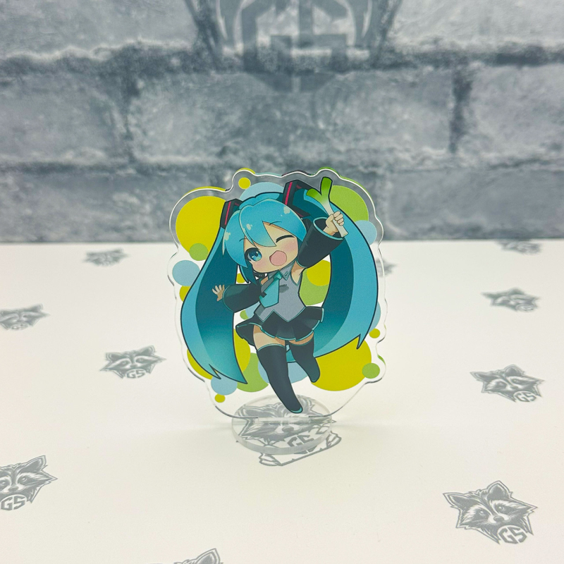 Акрилова колекційна фігурка Chibi Hatsune Miku Хатсуне Міку 1 10 см