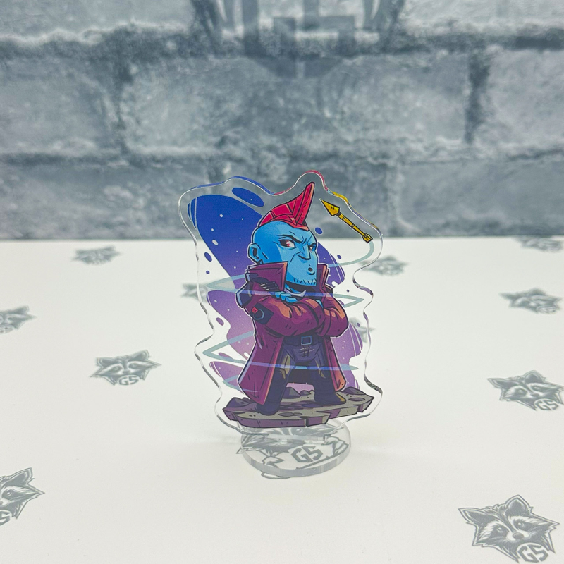 Акрилова колекційна фігурка Чібі Chibi Вартові Галактики Йонду Удонта 10 cм