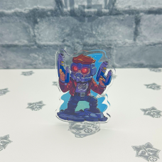 Акрилова колекційна фігурка Чібі Chibi Вартові Галактики Пітер Квілл 10 cм